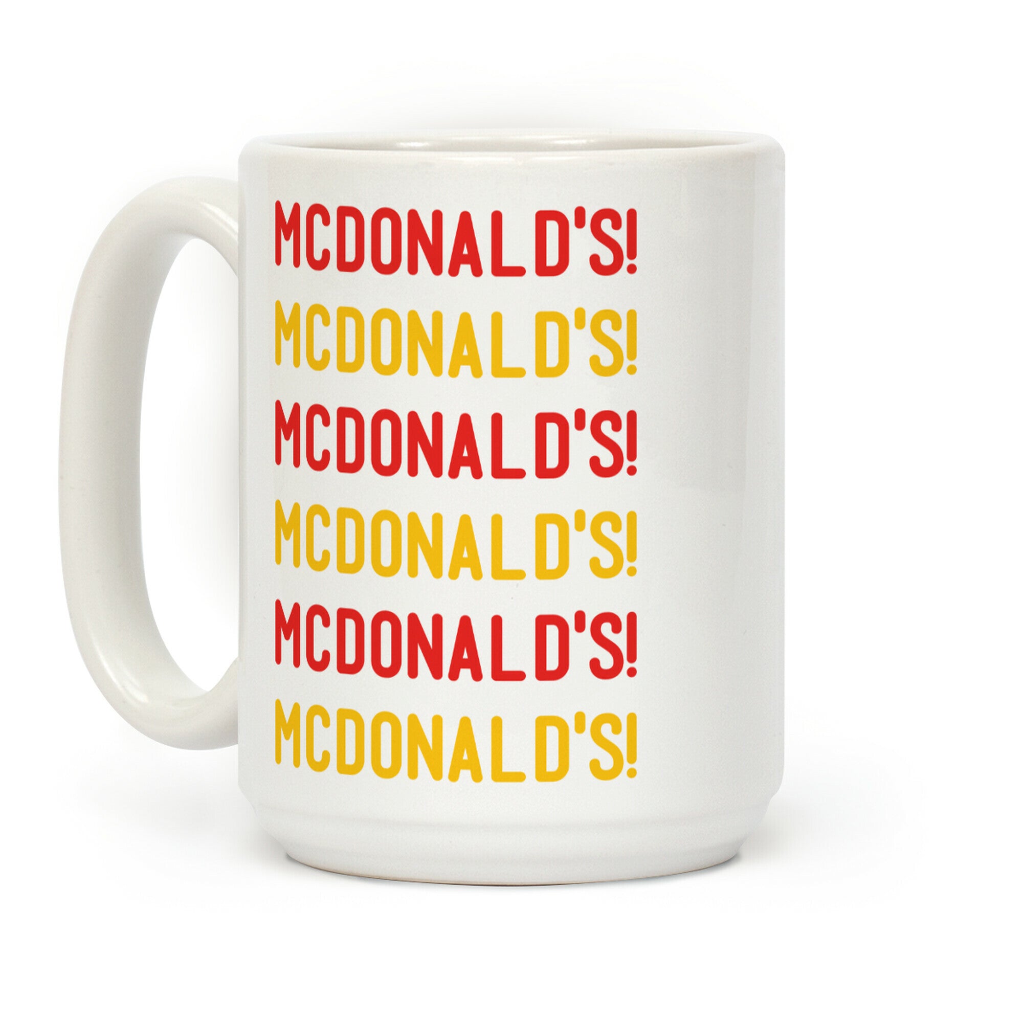 McDonald's McDonald's McDonald's Coffee Mug